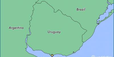 Kartta montevideo-Uruguay